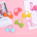 UNIQ Baby Girls Hair Bows Ties Mini Boutique Elastic Hair Rubber Ribbon Hair Band Accessories for Kids